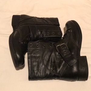 G by Guess Bleaker Black Combat Boots